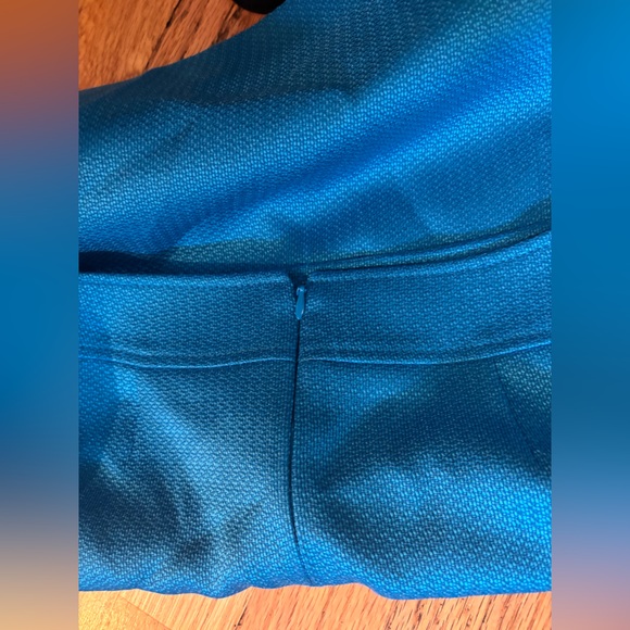 Tahari size 4P and 2P one is gold one is blue, teal and pink purple and coral - Picture 15 of 15